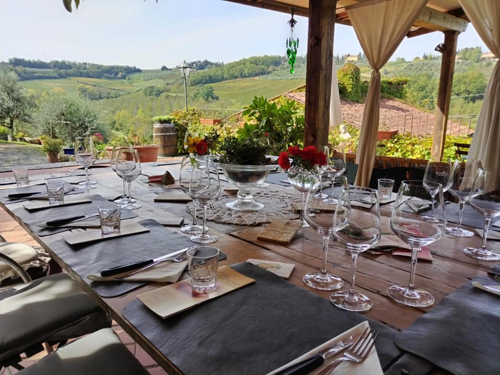 Agriturismo & Winery Il Bacio Tavarnelle Val di Pesa Exterior photo